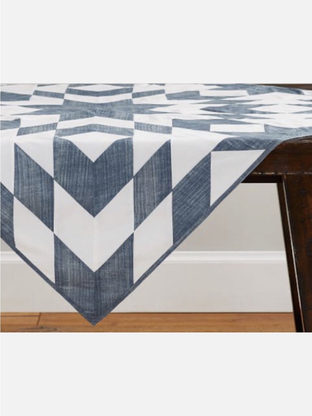 POTTERY BARN COOPER QUILTED TABLE THROW NEW!!
